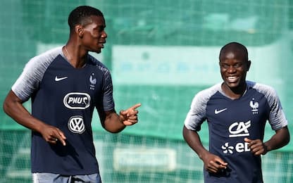 Pogba-Kanté è il duo perfetto: la Francia spera