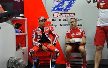 Ducati: Stoner debutta sulla GP17, Jorge osserva