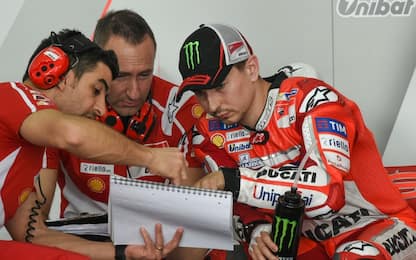 Test MotoGP, Lorenzo: “Problemi Ducati in curva”
