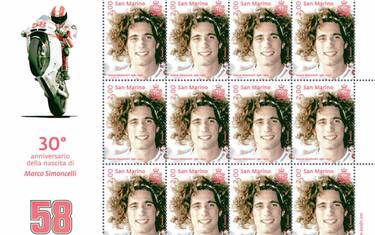 Coriano, ecco il francobollo che ricorda il Sic