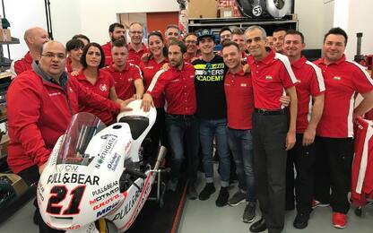 Super regalo per Pecco: sua la Mahindra Moto3