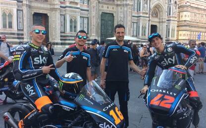 MotoGP a Firenze, una giornata nel cuore dell'arte