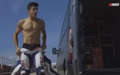 Marquez, molto "macho": così si allena per Brno 