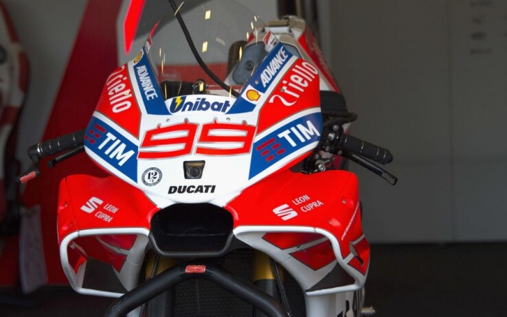Dettaglio del nuovo cupolino e carena Ducati - GP Rep. Ceca 2017 (foto: Getty Images)