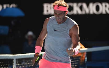 Australian Open, Nadal vola al terzo turno