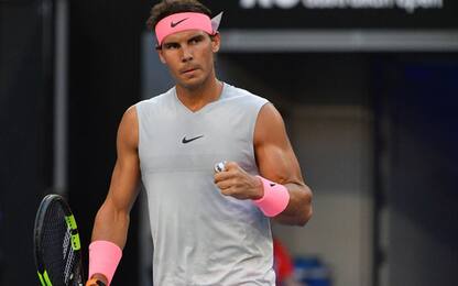 Australian Open, Nadal agli ottavi senza sudare
