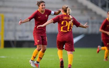 Serie A femminile, recuperi: pari Roma, Juve ok