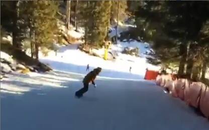 Rossi sullo snowboard: "Bello finire l'anno così" 