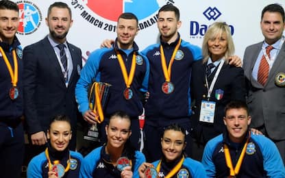 Karate, l'Italia chiude gli Europei con 8 medaglie