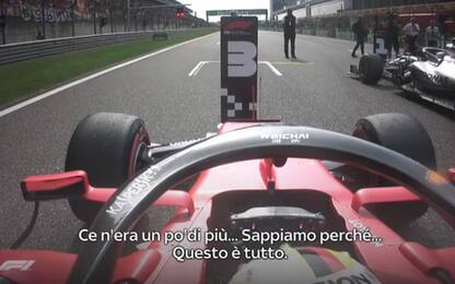Vettel, lo strano team radio delle qualifiche
