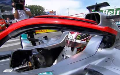 Lewis, pole per Lauda: si commuove via radio