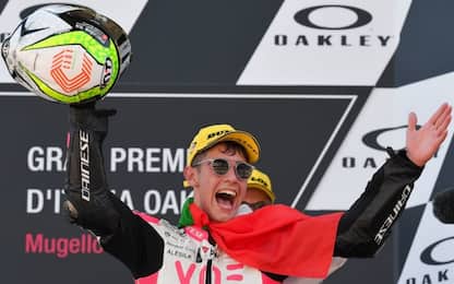 Moto3: Arbolino, vittoria da sogno al Mugello