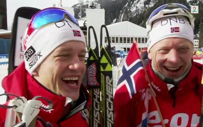 I Boe, gemelli del biathlon: vincono in Cdm