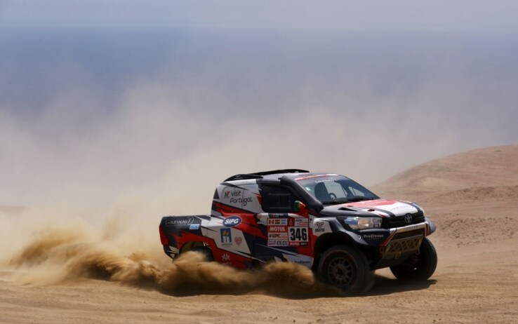 La Toyota Hilux 4x4 di Villas-Boas (Getty)