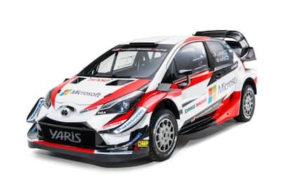 Toyota presenta la Yaris WRC 2018