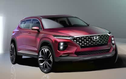 Hyundai, nuova Santa Fe al Salone di Ginevra 2018