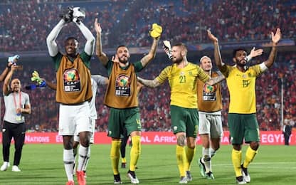 Il Sudafrica elimina l'Egitto, Nigeria ai quarti