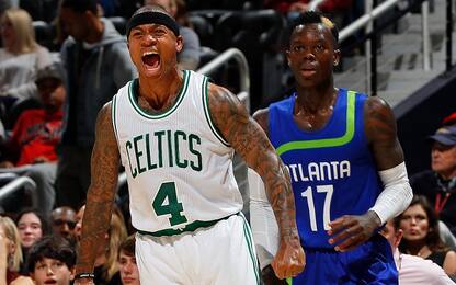 NBA, Isaiah Thomas stronca la rimonta di Atlanta