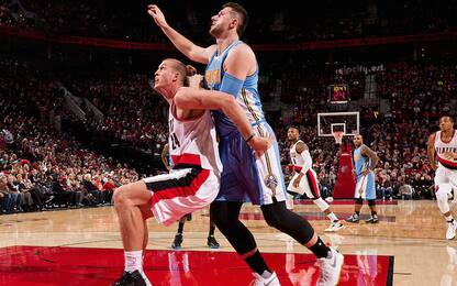 NBA, Jusuf Nurkic a Portland per Mason Plumlee