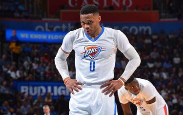 NBA, la rissa tra Steph Curry e Russell Westbrook