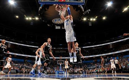 NBA, la super schiacciata di Aaron Gordon