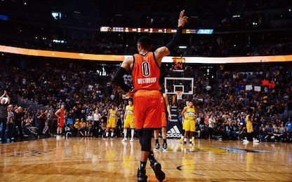 NBA: Westbrook, è storia! Gallo fuori dai playoff