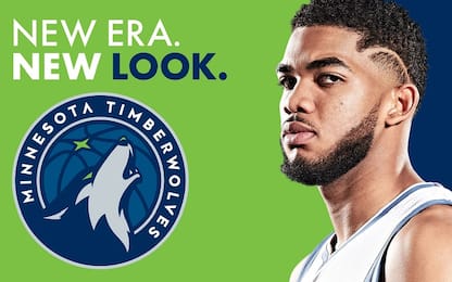 NBA, “nuova era” e nuovo logo per i Timberwolves