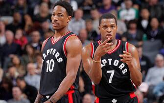 DeMar DeRozan e Kyle Lowry