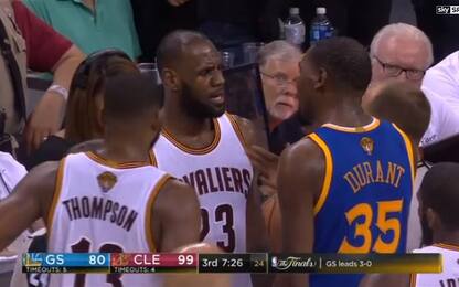 NBA Finals, il faccia a faccia tra James e Durant