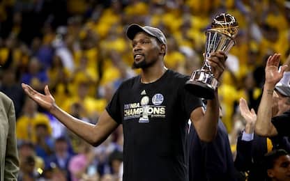 NBA Finals, Kevin Durant vince il premio di MVP