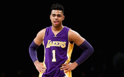 Mercato NBA, i Lakers scambiano D’Angelo Russell