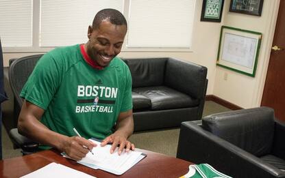 Pierce firma con i Celtics… per un giorno!