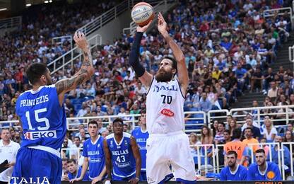 L'Italbasket ci prova, ma vince la Grecia 73-70 OT
