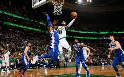 Niente Embiid, il duo Irving-Horford guida Boston 