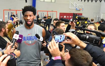 Joel Embiid, il cuore a metà tra Inter e Juventus