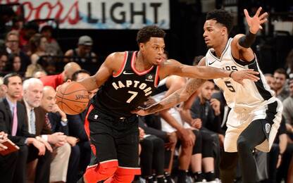 Lowry&DeRozan trascinano i Raptors: Spurs battuti