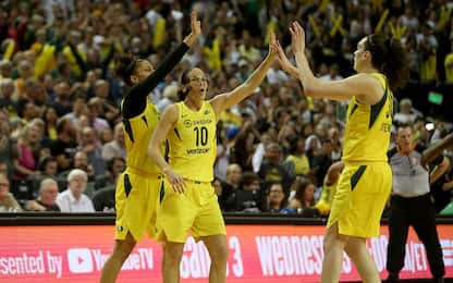 WNBA: Seattle vola sul 2-0, titolo a un passo