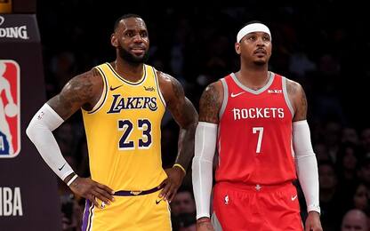Mercato NBA: LeBron vuole Anthony ai Lakers