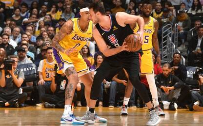 Gallinari incanta batte LeBron e condanna i Lakers