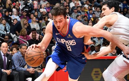 Gallinari torna e incanta: L.A. vince, Spurs ko