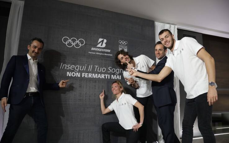 Tamberi, Straneo e Paltrinieri