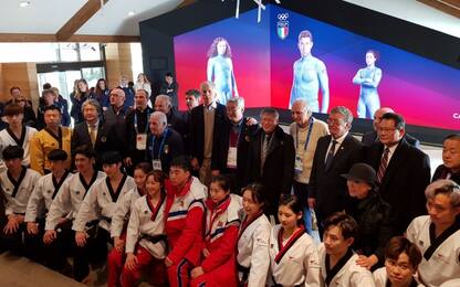 Olimpiadi, Coree unite dal taekwondo a Casa Italia