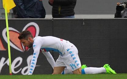 Mertens ritrova la Roma, un anno fa imitò un cane