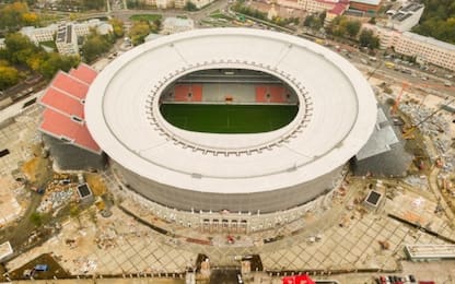 L'Ekaterinburg Arena e le sue tribune "speciali"