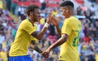 Neymar ritorna con gol, Brasile batte Croazia 2-0