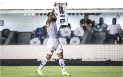 Gabigol, gol e addio al Santos: "Grazie a tutti"