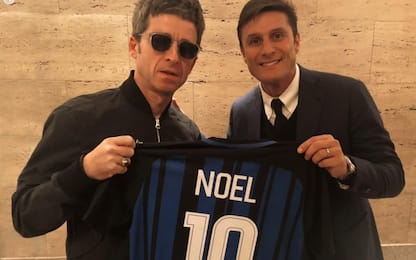 Omaggio a Noel: "Benvenuto nella città dell’Inter"