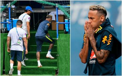 Allarme Neymar, il Brasile rassicura: "Ci sarà"