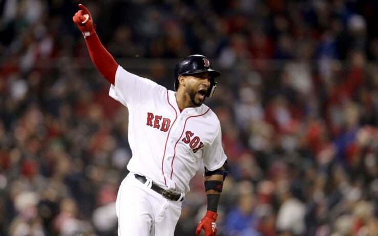 La gioia di Eduardo Nunez dopo il fuoricampo (getty) La gioia di Eduardo Nunez dopo il fuoricampo (getty)