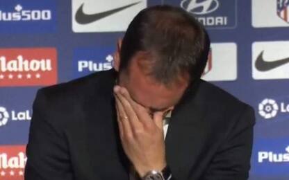 Godin, addio in lacrime all'Atletico Madrid. VIDEO